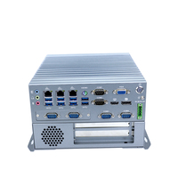 Pemasok reputasi baik 1 * PCIE X16 + 1 * Slot ekspansi PCI minibox delapan benang pc Industri