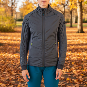 OVINDOLI giacca Varsity ibrida leggera da donna reversibile con motivo staccabile in poliestere in Nylon Spandex per l'autunno - Product Image 3