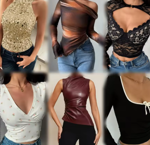 Liquidación de Ropa para Mujer al por Mayor, Vestidos Casuales, Camisetas, Paquetes Mixtos, Entrega Aleatoria, Ropa en Stock - Product Image 2