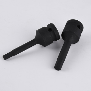Onarım kullanımı için 1/2 inç özelleştirilebilir OEM destek h-tipi m-tipi t-tipi cr-mo pnömatik lokma seti altıgen Bit siyah kaplama - Product Image 4