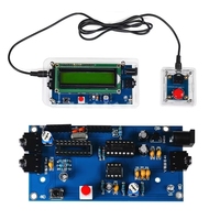 Kit DIY électronique ZYSY DC 9V CW pour décodeur de code Morse, carte de circuit imprimé, exercice de soudure pour étudiants et électroniciens