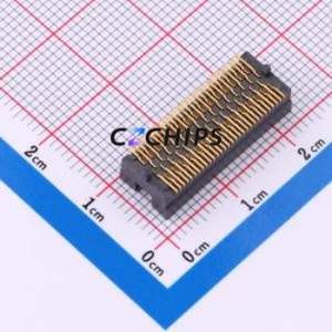 TOLC-115-02-L-Q-A Wire-to-Board Pin Header SMD Connector Vertical Mount 4 1.27mm Phosphor Bronze - Product Image 2