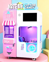 Machine à Barbe à Papa Professionnelle Personnalisable en Forme de Fleur Multi-saveurs pour la Restauration