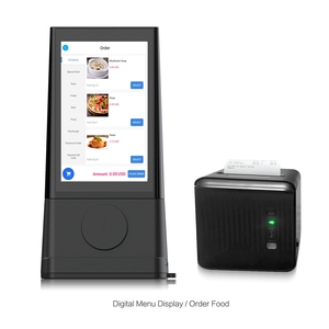 Pantalla publicitaria Talbletop patentada, pantalla dual de 8 pulgadas, pedido de restaurante, menú Digital, estación de carga de Banco de energía - Product Image 6