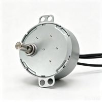 Moteur synchrone basse vitesse TY-50A CA 220-240V 5-6 tr/min, axe CCW, trou de broche, 4W, aimant permanent, pour ventilateur oscillant de présentation rotatif