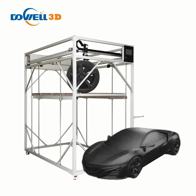 3d Printer Large 2023 Hot Selling Dowell Large 3D Printer Aluminum DIY With Resume Print For Home Use Or Education