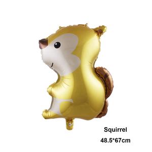 Globo <span class=keywords><strong>de</strong></span> aluminio con diseño <span class=keywords><strong>de</strong></span> animales del bosque para niños, juguete <span class=keywords><strong>de</strong></span> dibujos animados <span class=keywords><strong>de</strong></span> mapache, erizo, zorro, ardilla, para <span class=keywords><strong>cumpleaños</strong></span> - Product Image 5