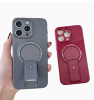 Étui de protection texturé Lichicase TPU+PC pour Xiaomi 17 Pro Max, coque magnétique Poco M8 Redmi Note 17, housses pour iPhone 18 Pro