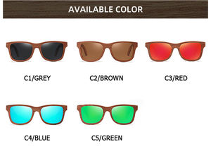 Gafas De <span class=keywords><strong>Sol</strong></span> personalizadas Para mujer, Lentes De <span class=keywords><strong>Sol</strong></span> De Lujo Unisex, marca propia, Skate, De madera - Product Image 4