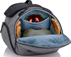 กระเป๋าเดินทางแบบดัฟเฟิลและกระเป๋าใส่รองเท้าบูทขนาด 80 ลิตร สำหรับสกี สโนว์บอร์ด ท่องเที่ยว พร้อมช่องจัดเก็บของ ช่องใส่ของแบบนุ่มสำหรับแว่นตาและหมวกกันน็อค - Product Image 5