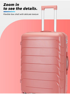 24 Inch Fashionable PP <strong>Suitcase</strong> Double Handles Large Capacity Waterproof Luggage Travel Silent Spinner Wheels Ultra <strong>Light</strong> TSA - Product Image 2