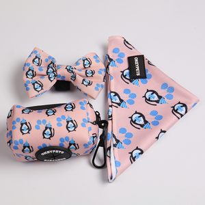 犬のアクセサリー卸売犬のハーネス低MoqカスタムデザインパーソナライズされたネオプレンソフトHスタイル犬のハーネスリーシュセット - Product Image 3