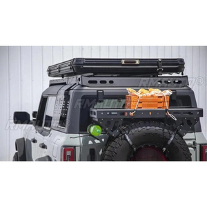 Support de rangement multifonctionnel pour pneu de secours pour Wrangler, Toyota Prado, Bronco – Modèle de modification pour porte-bagages de pneu de secours - Product Image 4
