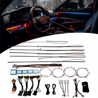 Éclairage d'ambiance LED pour l'intérieur de la voiture, amélioration de l'éclairage intérieur, accessoires de voiture, lampe d'ambiance pour Hyundai Elantra 2021+