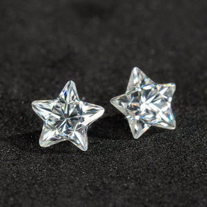 Bijoux Goldleaf Pierre précieuse Moissanite blanche de haute qualité Clarté VVS Coupe spéciale Diamant Moissanite en vrac - Product Image 1