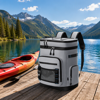 Sac à dos isotherme portable anti-fuite de 31,70 Qt, en tissu Oxford personnalisé, maintien de la glace pendant 12h pour le camping, la pêche et les activités de plein air