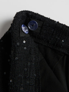 <span class=keywords><strong>Gonna</strong></span> nera per bambine <span class=keywords><strong>con</strong></span> paillettes glitterate, abiti per bambine, vestito estivo per bambini - Product Image 4