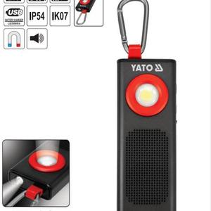 Yato <b>Led</b> Work Light 3H Emergency Repair Light With Carabiner Outdoor Use - Product Image 1