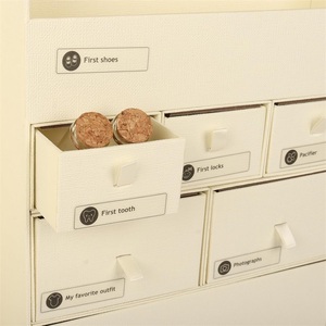 Double-Door Opening Magnetic Book Shaped Luxury Paper Custom Memory <strong>Box</strong> <strong>Wedding</strong> Baby <strong>Keepsake</strong> <strong>Box</strong> - Product Image 4