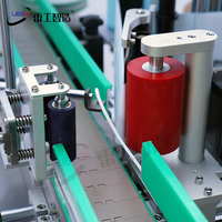 Machine d'étiquetage automatique portable pour bouteilles, technologie d'impression à jet d'encre avec moteur PLC, multi-tension (220/380/110V), multifonctionnelle