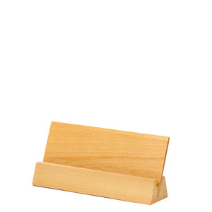 Base de madera maciza para calendario, soporte moderno y sencillo para escritorio de oficina, para calendarios, tarjetas de visita, menús - Product Image 5