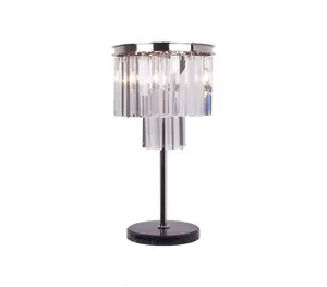 Nordic Crystal Tisch lampe Schlafzimmer Modern Style K9 Kristall Stehlampe
