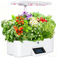 Jardinière Intelligente d'Intérieur à Faible Bruit Personnalisée en Usine avec Écran LED LCD pour Herbes Aromatiques