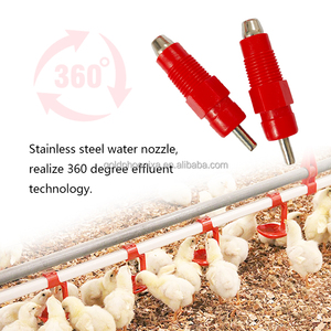 Vente directe usine YYC – Abreuvoir automatique à tétine pour poulets de chair et poules pondeuses en plastique et acier inoxydable - Product Image 4