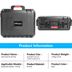Étui rigide professionnel Amazear en EVA pour DJI Flip et Neo Drone avec mousse personnalisée, sac de rangement grande capacité compatible RC2 RC-N3 - Product Image 5