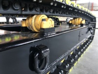 Chine usine bas prix vente châssis sur chenilles en caoutchouc pour mini pelle hydraulique construction machines piste train d'atterrissage