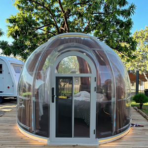 Tente dôme Mars Glamping préfabriquée en polycarbonate transparent et imperméable Starshine de conception moderne pour hôtels en plein air - Product Image 2