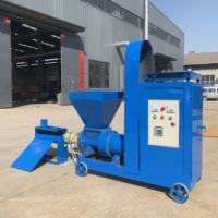 Excellente machine à mélanger et à broyer le charbon de bois, machine à fabriquer des briquettes de charbon de bois en forme de cube