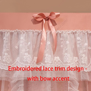 มุ้งกันยุงขนาดใหญ่ สวยงาม หรูหรา สำหรับเตียงคิงไซส์ เหมาะสำหรับตกแต่งห้องนั่งเล่น ขายส่ง - Product Image 5