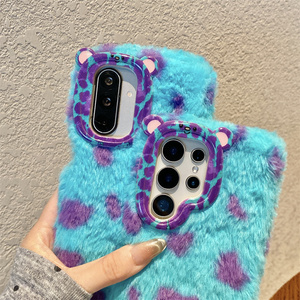 Coque de téléphone souple et moelleuse à motif monstre tacheté avec support appareil photo pour <span class=keywords><strong>Samsung</strong></span> Galaxy S26 Ultra S25 S23 A57 A56, avec sangle mignonne et protection intégrale - Product Image 6