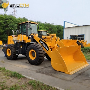 Chargeuse sur pneus robuste de 6000 kg, 6 tonnes, godet de 3,5 m³, pour la construction de terminaux portuaires - Product Image 1