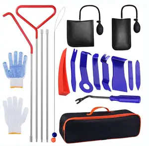 Gran oferta de candados, Kit de cerrajero automotriz, juego de selección de cerradura de coche para herramienta de apertura de emergencia en carretera, esencial para coches