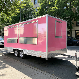 Camion de restauration rapide de luxe à double étage Hummingbird, cuisine mobile entièrement équipée, remorque de traiteur, <span class=keywords><strong>caravane</strong></span> alimentaire en acier inoxydable 1 - Product Image 1