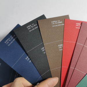 SY Printable Coated Specialty <strong>Paper</strong> Special <strong>Textured</strong> Embossed Black Cardstock 300g A4 Sheet for <strong>Offset</strong> Printing - Product Image 2