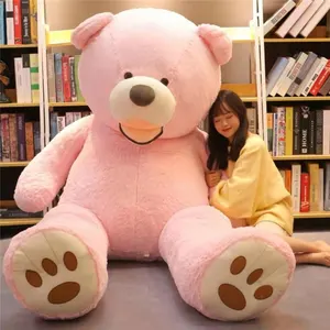 Wholesale Giant Teddy Bear Skin Plush Toy Super Soft High Quality Animal Doll No Filling Large Size Bear Skin Best price