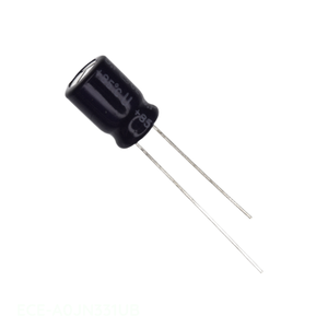 ตัวแทนจำหน่ายอย่างเป็นทางการ ตัวเก็บประจุอลูมิเนียม 330uF 20% 6.3V แบบขาเสียบ ECE-A0JN331UB - Product Image 1