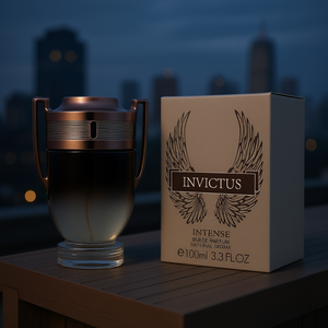 Invictus Intense Eau De Parfum 100ml Spray Naturale Profumo da Uomo Fragranza Legnosa Stile Lussuoso - Product Image 2