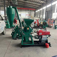 Moulin à farine diesel 10 CV pour blé et maïs, modèle 2026, vente chaude, usage commercial