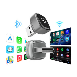 Dual System Switch Freely Between <b>Carplay</b> And Android Auto Interface Carlinkit Ultra5 2Air Smart Usb <b>Wireless</b> <b>Carplay</b> Dongle - Product Image 1