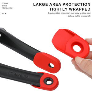 RIDERACE 2 Pezzi Protezione per Manovella Bicicletta in Silicone Leggero Multicolore per Mountain <span class=keywords><strong>Bike</strong></span> e Bici da Strada - Product Image 5