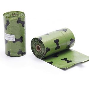 High Quality Biodegradable <b>Compostable</b> Dog Poop Waste Bag Bone Shaped Pet Accessory Bags - Product Image 2