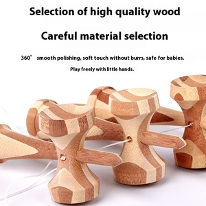 All'ingrosso giocattolo di legno colorato Kendama educazione all'aperto giocattoli sportivi regali professionali in legno personalizzato Kendama classico giocattolo per bambini - Product Image 4