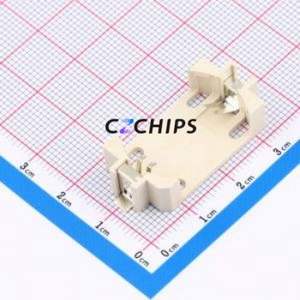 BS-24-B4AK023 Button & Strip Battery Connector SMD Connector Battery Holder CR2450 Phosphor Bronze Tin - Product Image 1