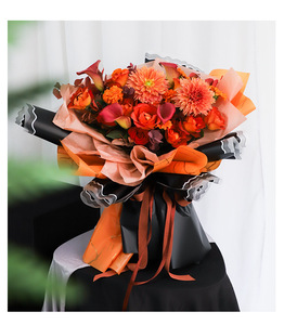 Tondo 2021 <span class=keywords><strong>Oro</strong></span> Marmo <span class=keywords><strong>Bouquet</strong></span> di Nozze Regalo Scatola Impermeabile Da Imballaggio del fiore di carta di imballaggio per i fiori <span class=keywords><strong>bouquet</strong></span> - Product Image 6