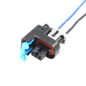 用于发动机防水汽车线束连接器的双向喷油器Multec连接器15326181 15411633 DJ7021Y-0.6-21 - Product Image 1
