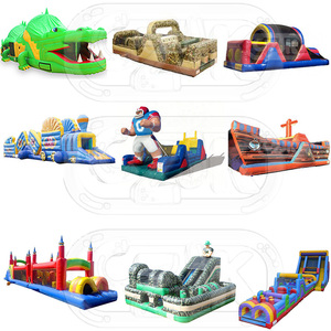 Maison à rebond gonflable pour enfants, course d'obstacle commerciale pour enfants - Product Image 5